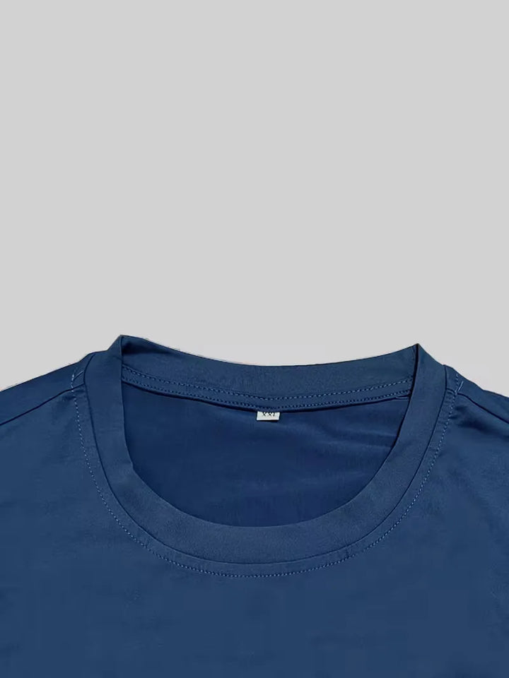 Longsleeve met crew neckline