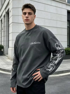 Longsleeve met crew neckline