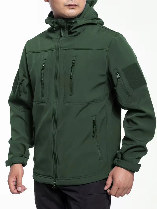 Parka met fleece voering