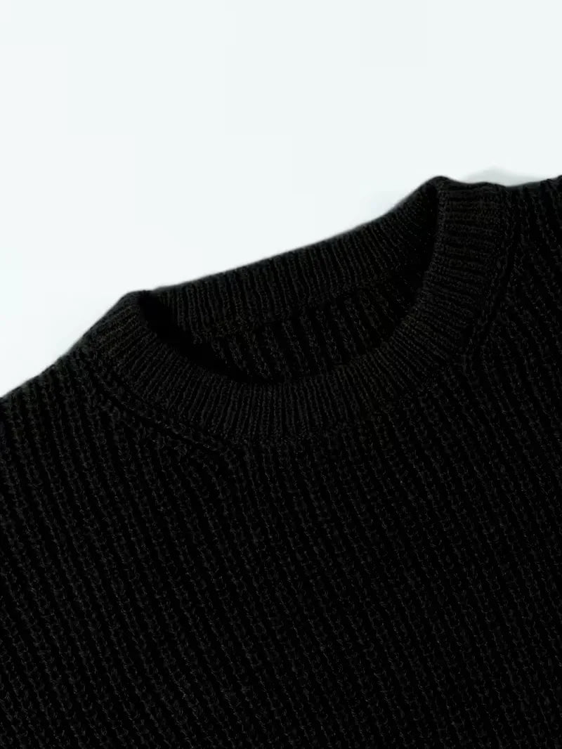 Oversized gebreide trui