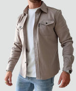 Overshirt met twee borstzakken