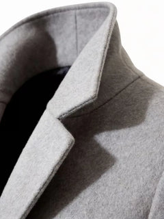 Trenchcoat met lapel collar
