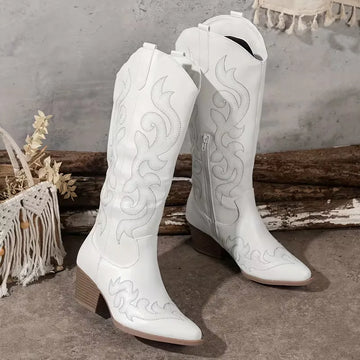 Cowboylaars met borduursel