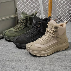 Work boots met hoge schacht