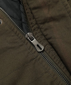 Parka met utility pockets