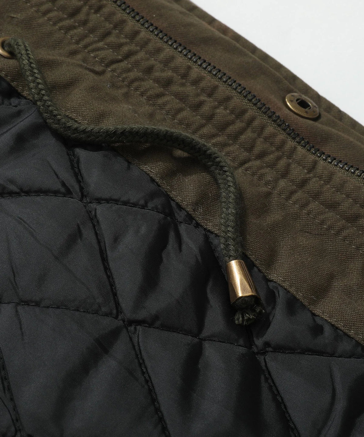 Parka met utility pockets