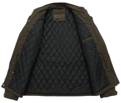 Parka met utility pockets