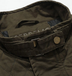 Parka met utility pockets