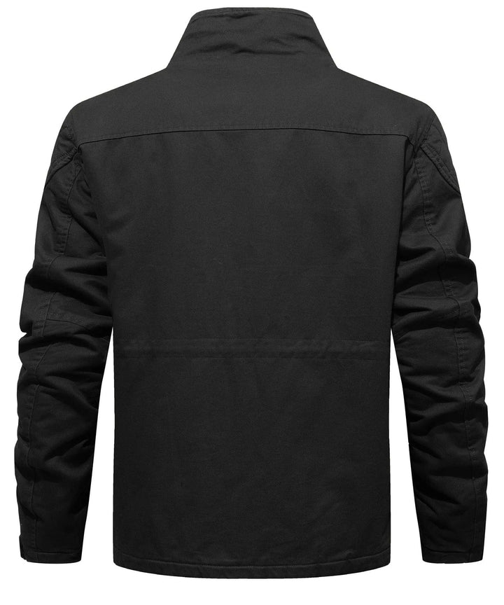 Parka met utility pockets
