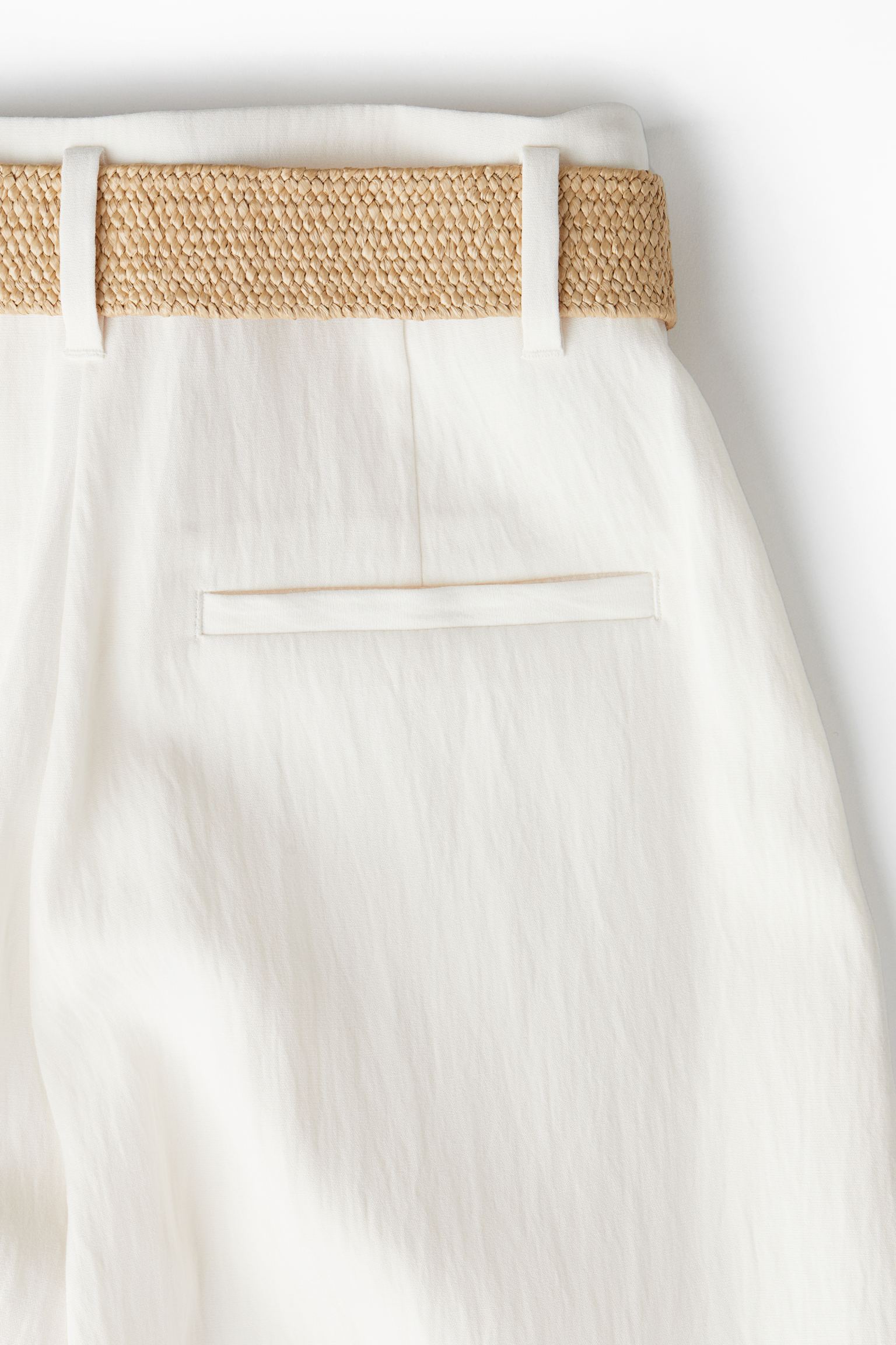 Stijlvolle Oversized Broek met Riemen - Trendy en Comfortabel