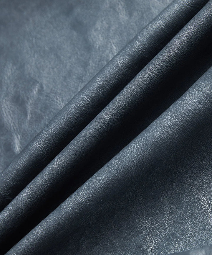 Leren jassen met button-front