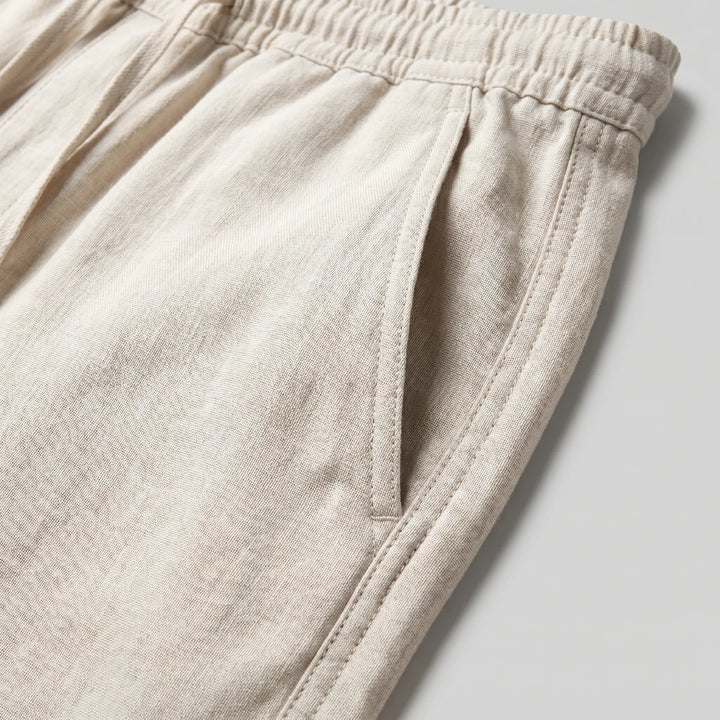 Linnen wijde broek