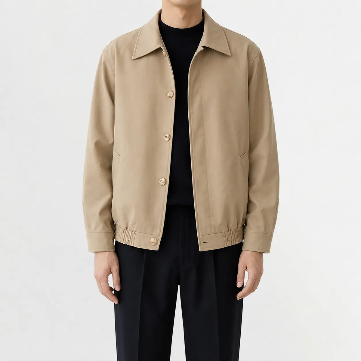 Trenchcoat met klassieke kraag