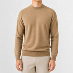 Trui met crew neckline en lange mouwen