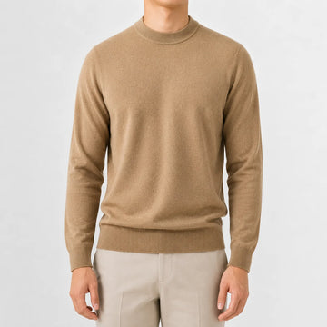 Trui met crew neckline en lange mouwen