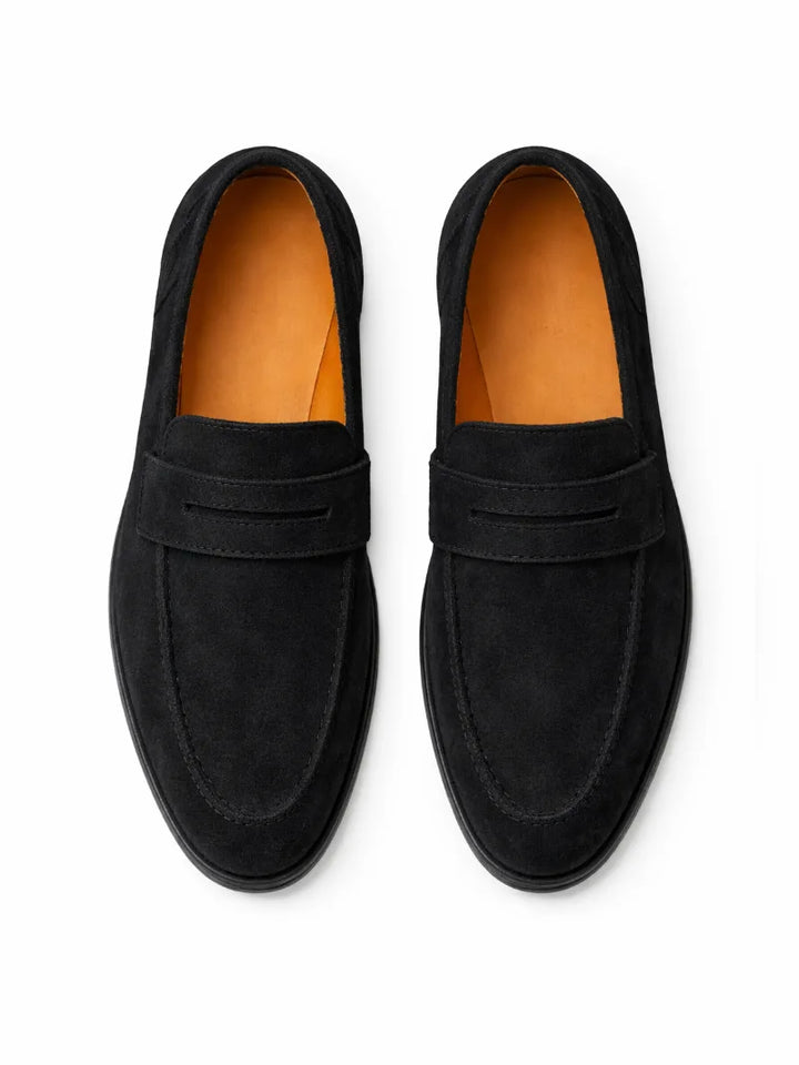 Loafers met moc toe