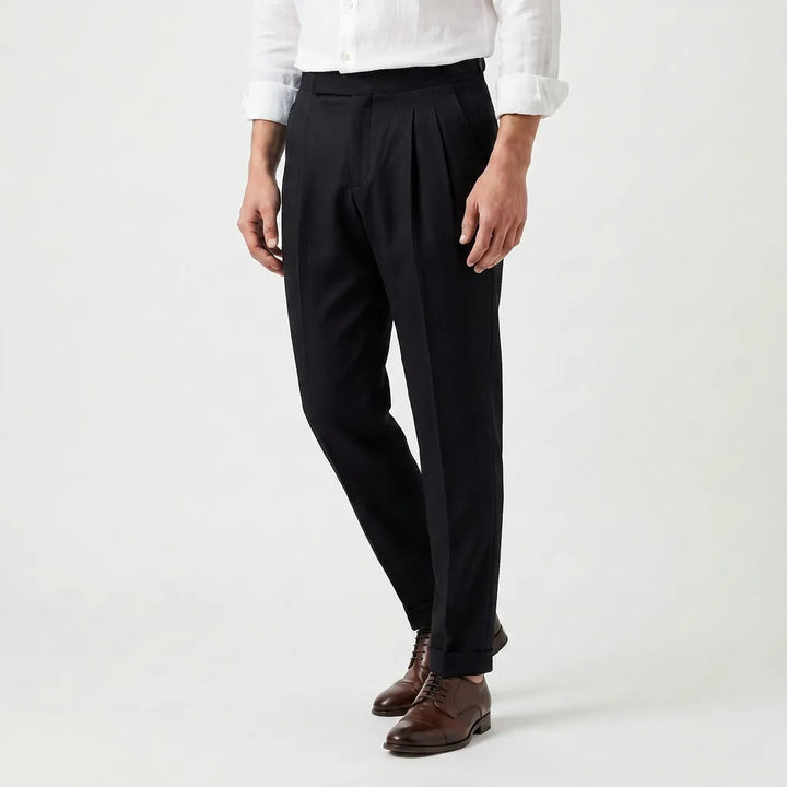 Pantalons met hoge taille