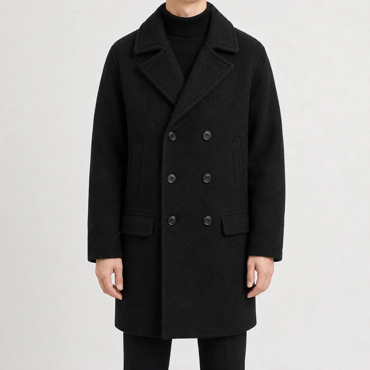 Trenchcoat met double-breasted sluiting