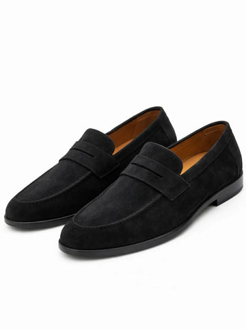 Loafers met moc toe