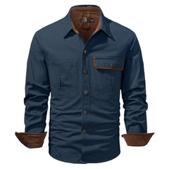 Overshirt met borstzakken