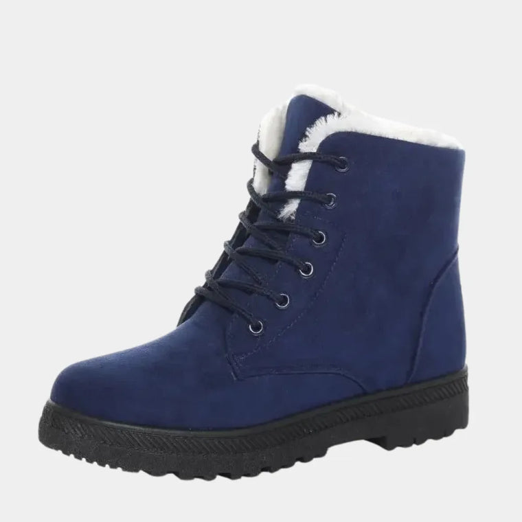 Veterboots met fluffy voering