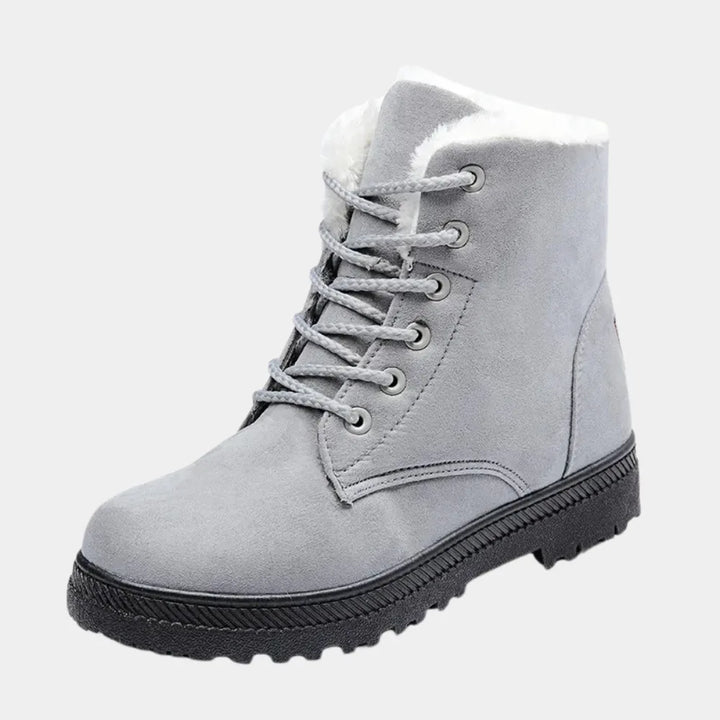 Veterboots met fluffy voering
