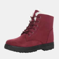 Veterboots met fluffy voering