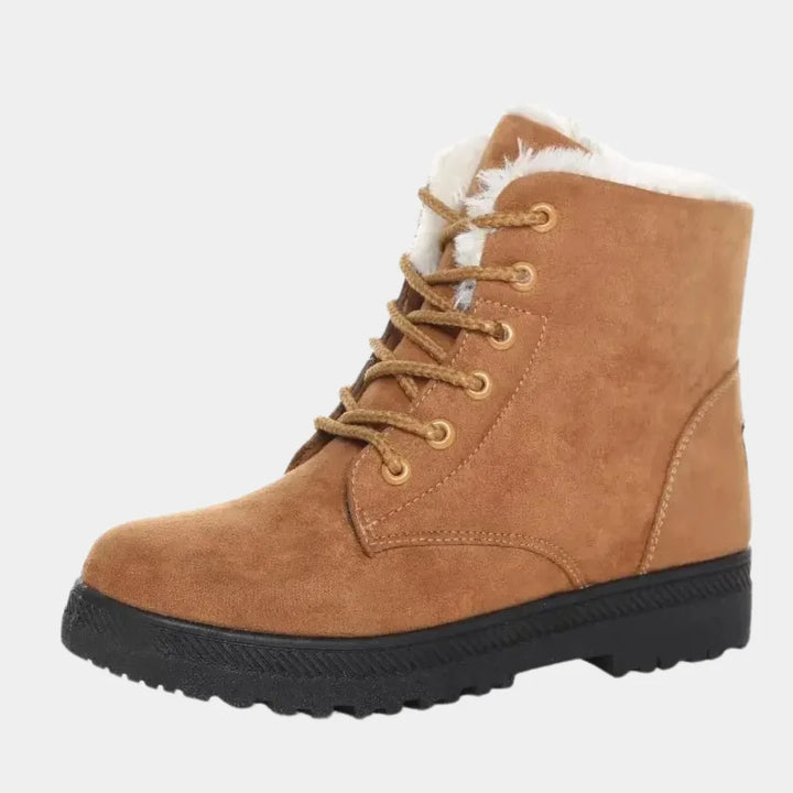 Veterboots met fluffy voering