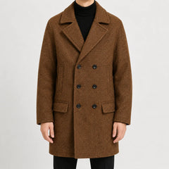 Trenchcoat met double-breasted sluiting