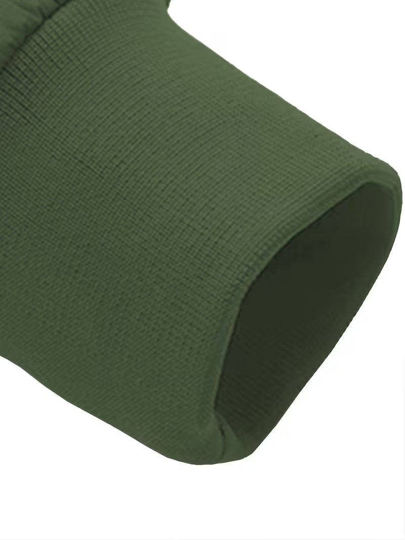 Casual bomberjack met rechtopstaande kraag