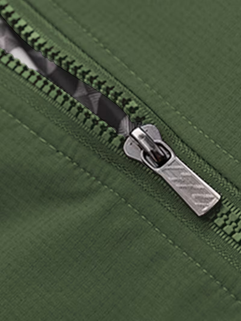 Casual bomberjack met rechtopstaande kraag