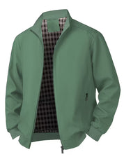 Casual bomberjack met rechtopstaande kraag