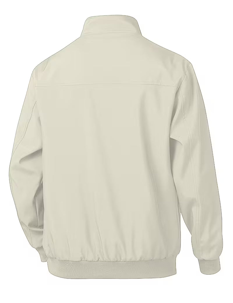 Casual bomberjack met rechtopstaande kraag