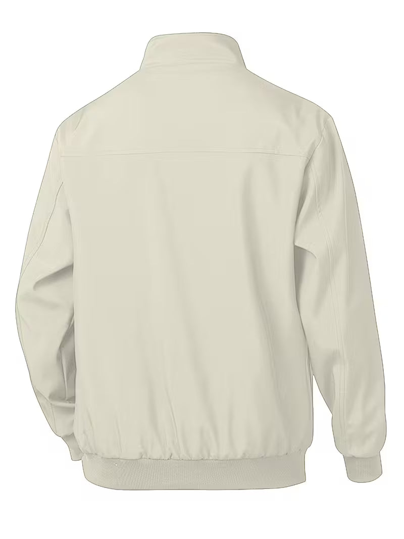 Casual bomberjack met rechtopstaande kraag
