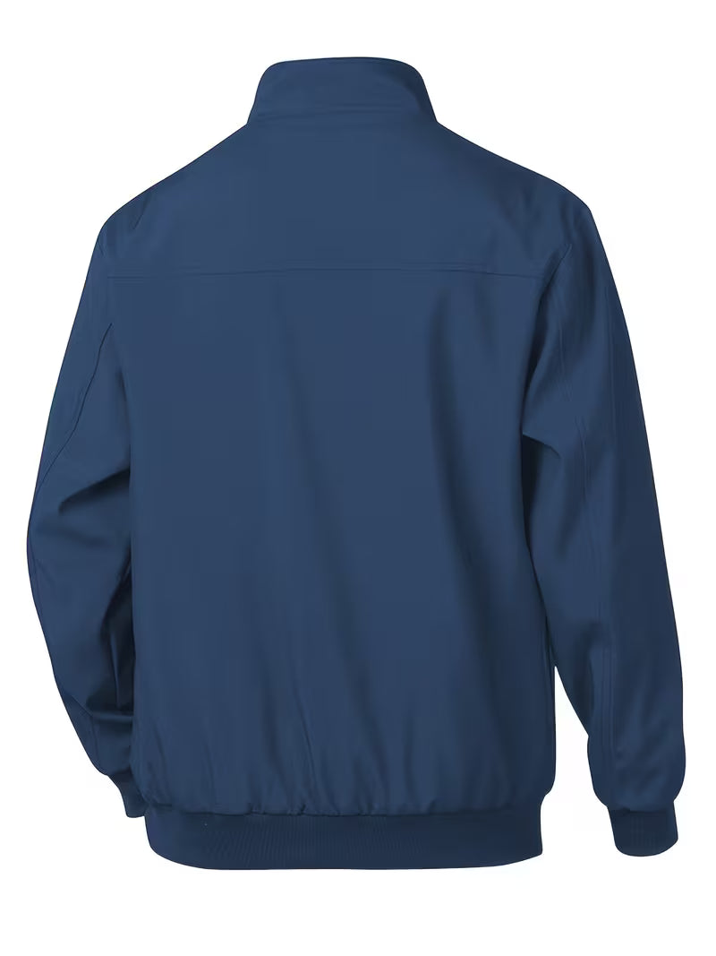 Casual bomberjack met rechtopstaande kraag