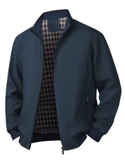 Casual bomberjack met rechtopstaande kraag