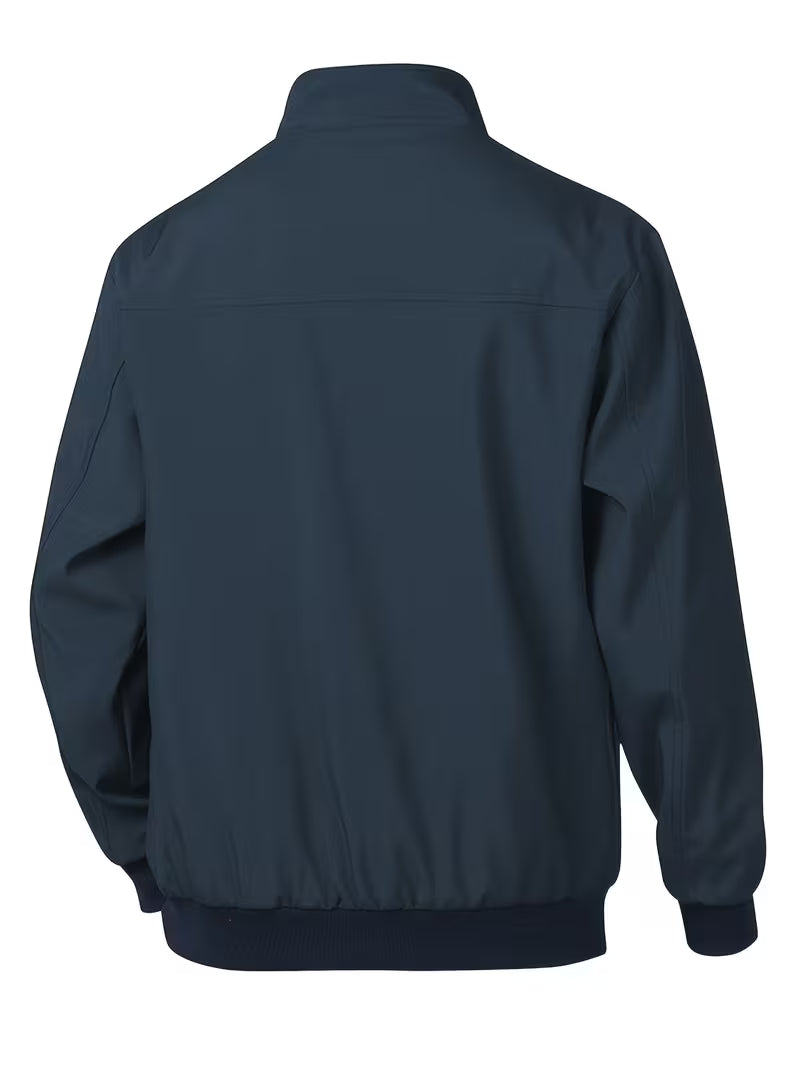 Casual bomberjack met rechtopstaande kraag