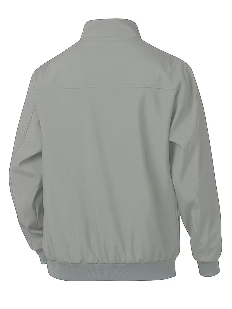 Casual bomberjack met rechtopstaande kraag