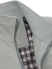 Casual bomberjack met rechtopstaande kraag