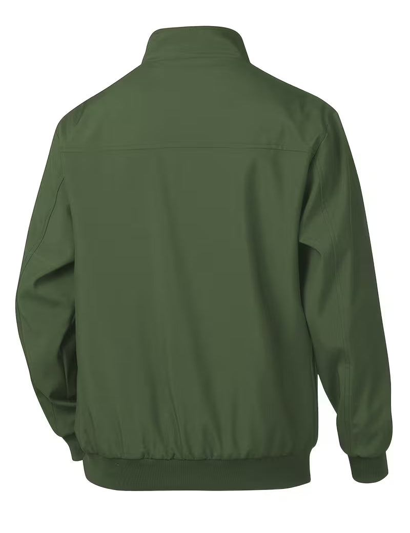 Casual bomberjack met rechtopstaande kraag