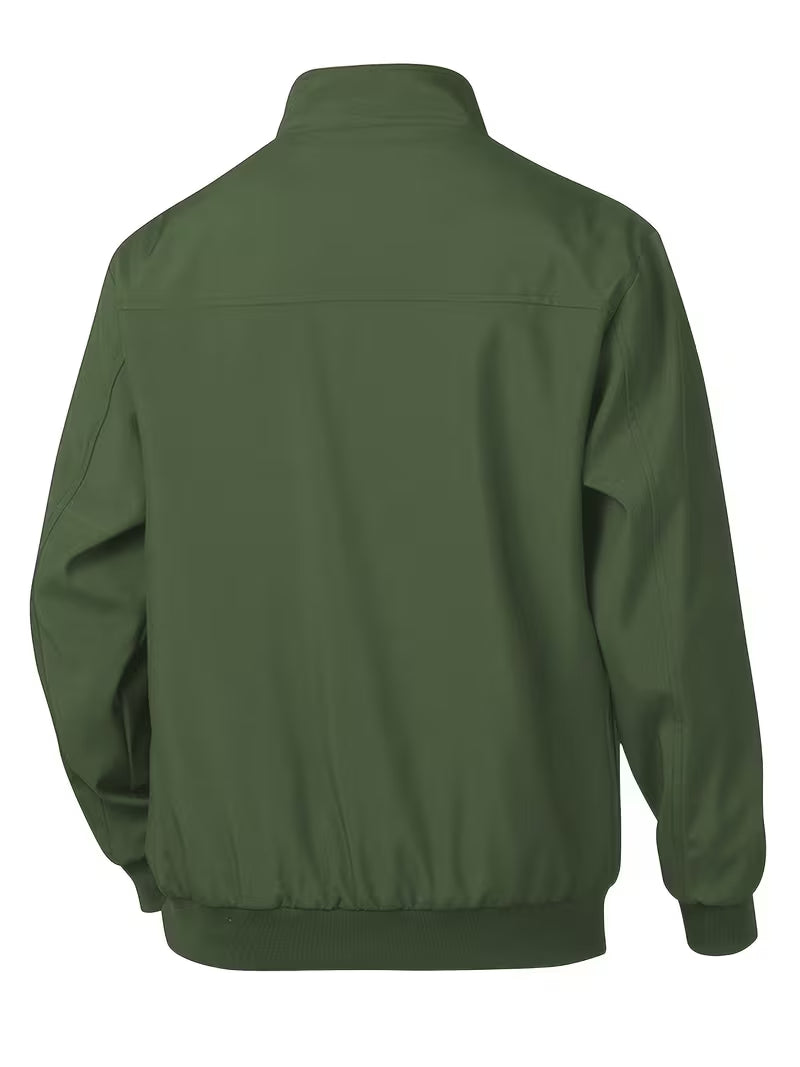 Casual bomberjack met rechtopstaande kraag