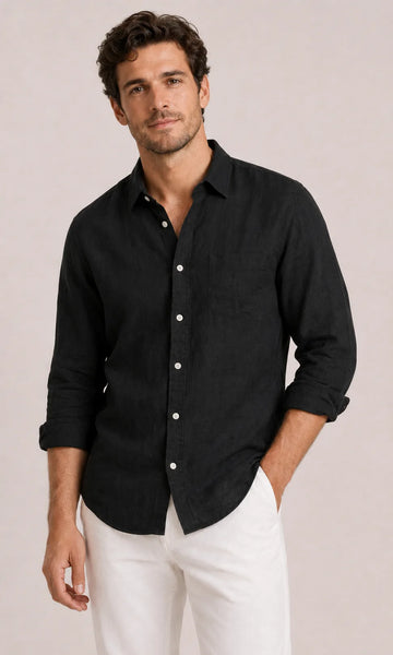Casual overhemden met V-neck
