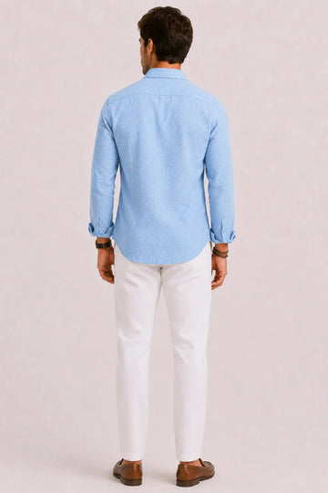 Casual overhemden met V-neck