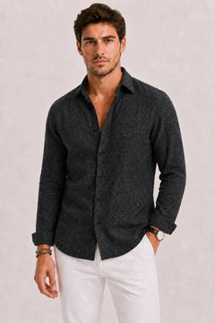 Casual overhemden met V-neck