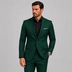 Slim-fit pak met blazer