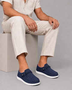 Loafers met slip-on design
