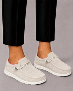 Loafers met slip-on design