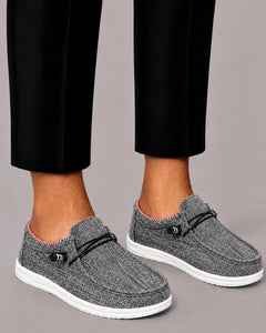 Loafers met slip-on design