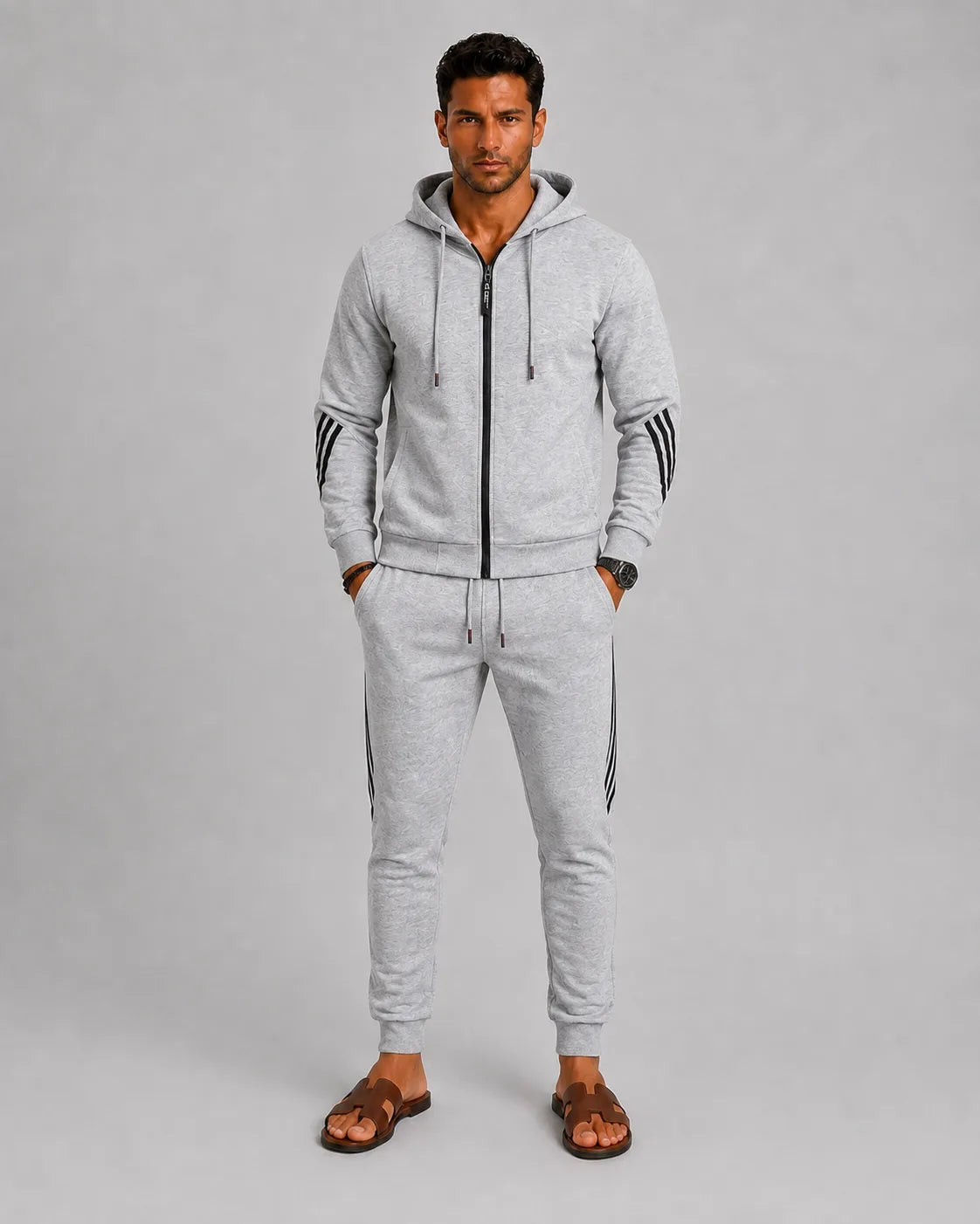 Trainingspakken met zip-up hoodie