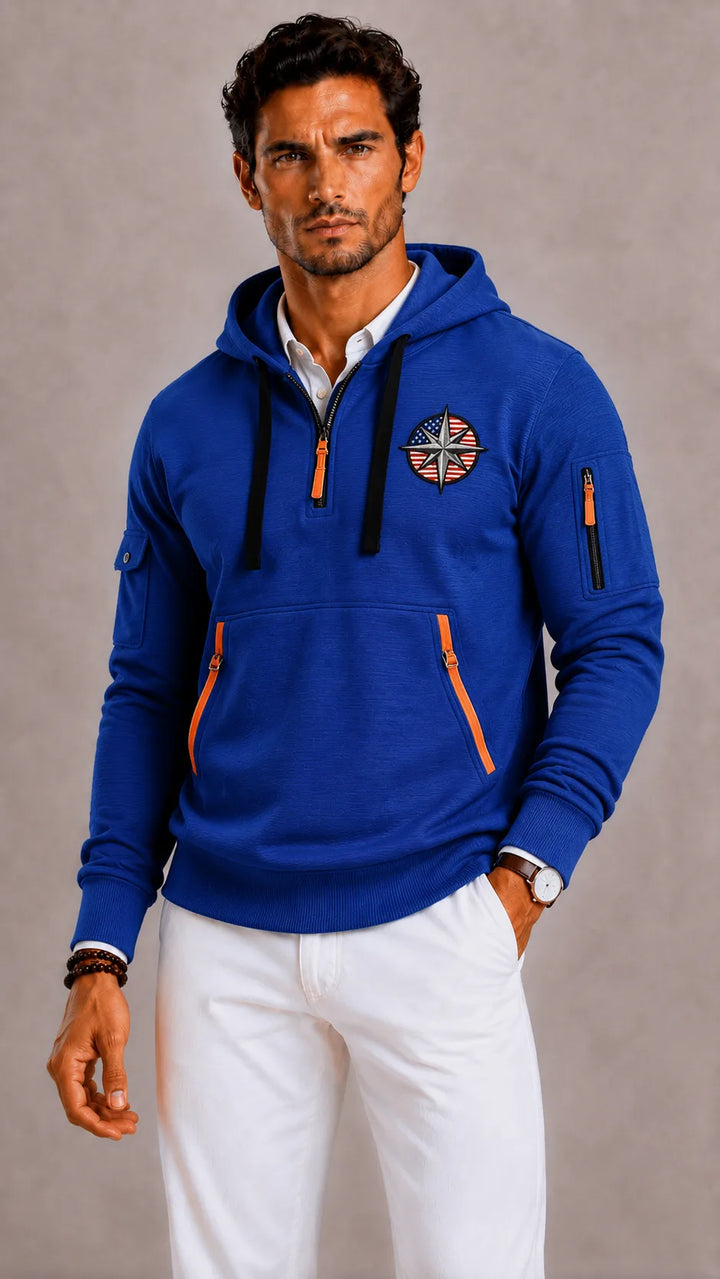 Hoodie met kangaroo pocket